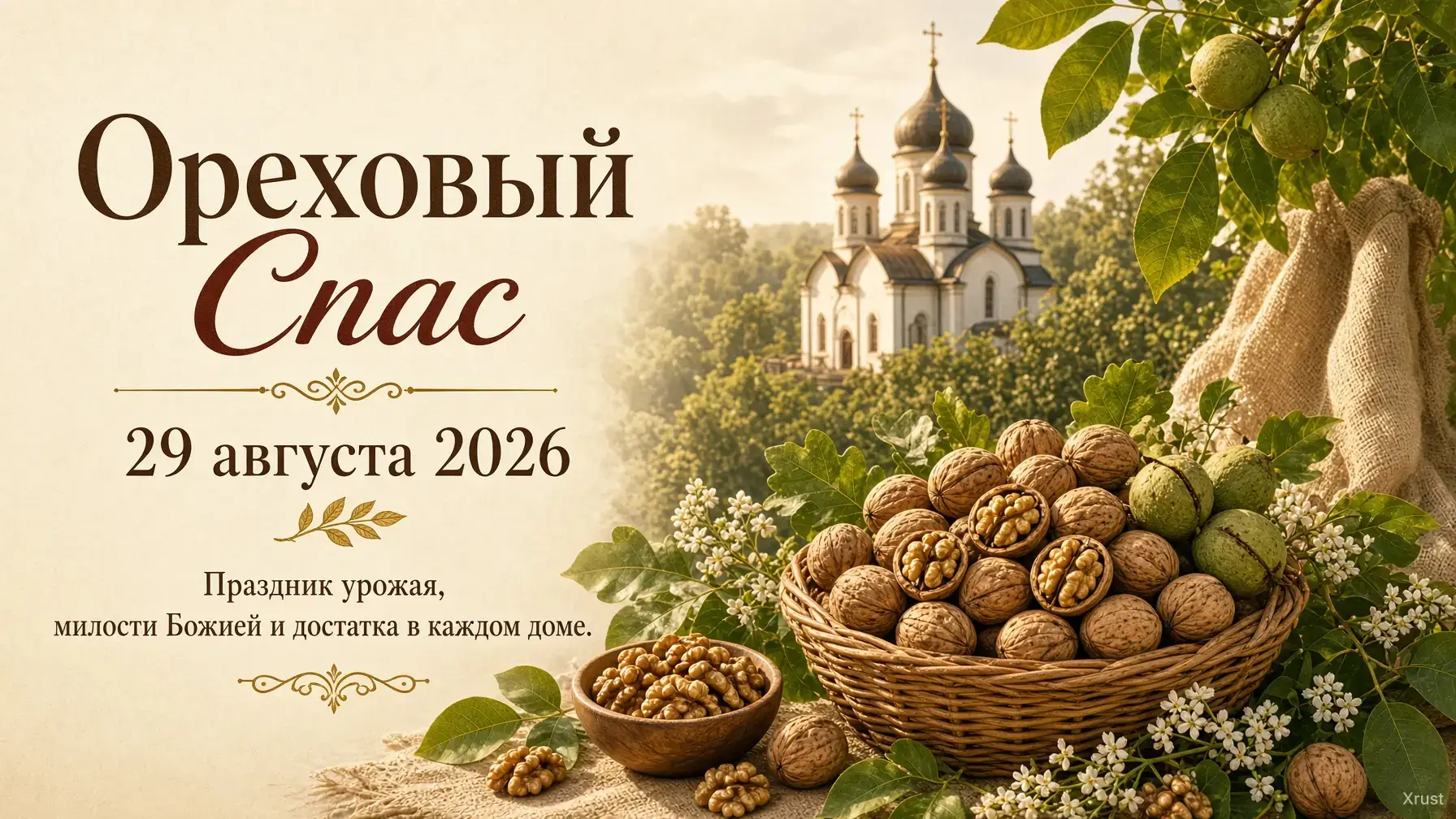 Ореховый Спас 29 августа 2026: что можно и чего нельзя делать в третий Спас Ореховый Спас 29 августа 2026: что можно и чего нельзя делать в третий Спас